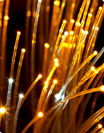 Amber fiberoptics